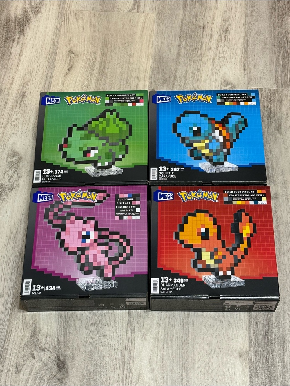 Pokémon Pixel Art Figure -Buildable Collectible